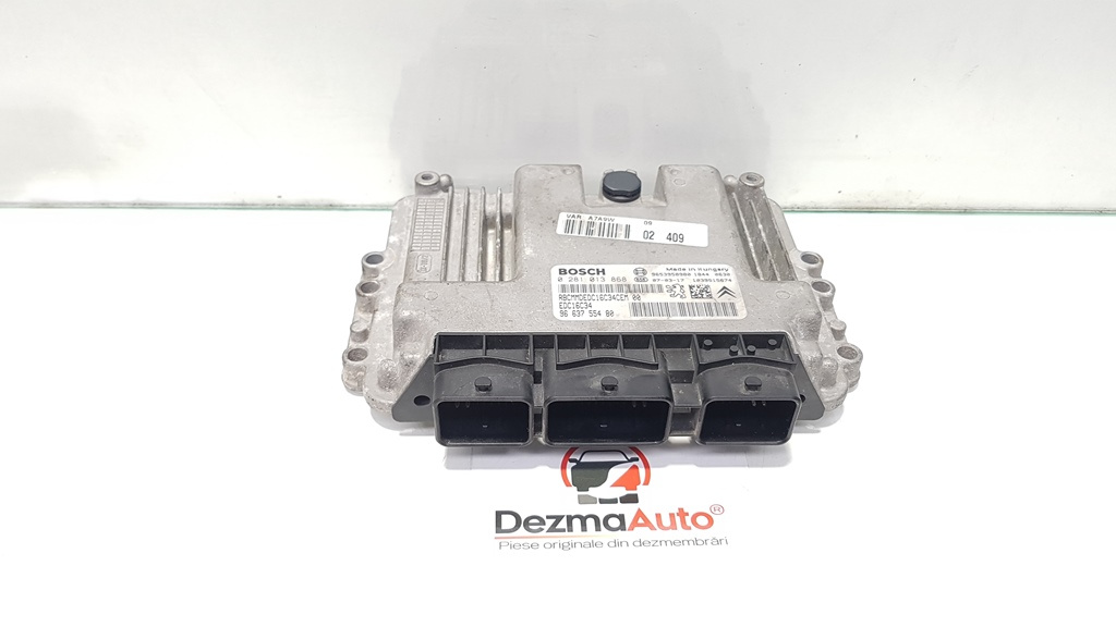 Calculator motor, Peugeot 207, 1.6 hdi, 9663755480, 9HX (id:404692)