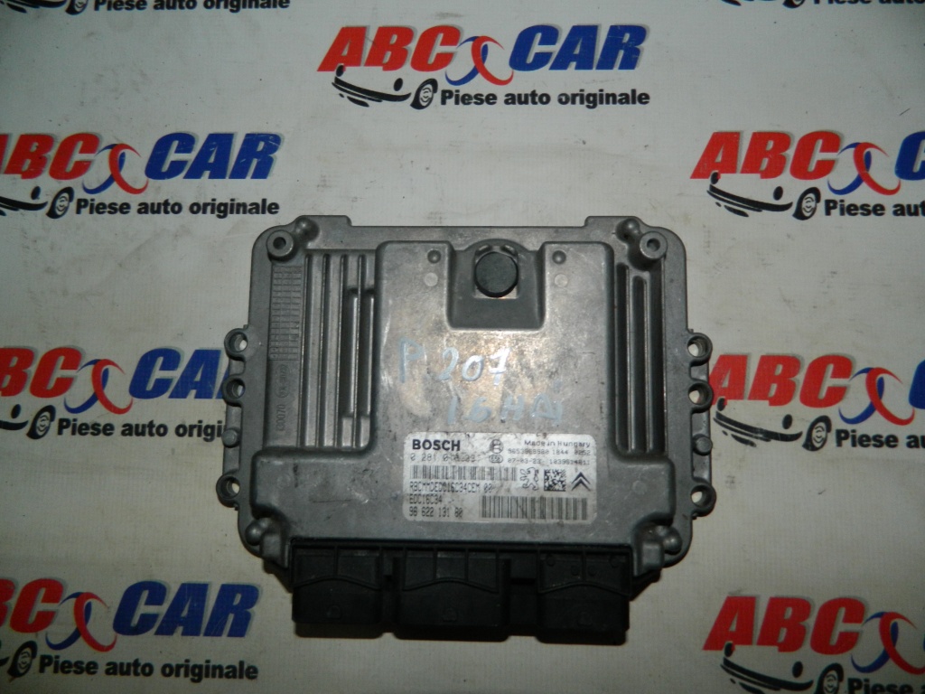 Calculator motor Peugeot 207 1.6 HDI cod: 9662213180