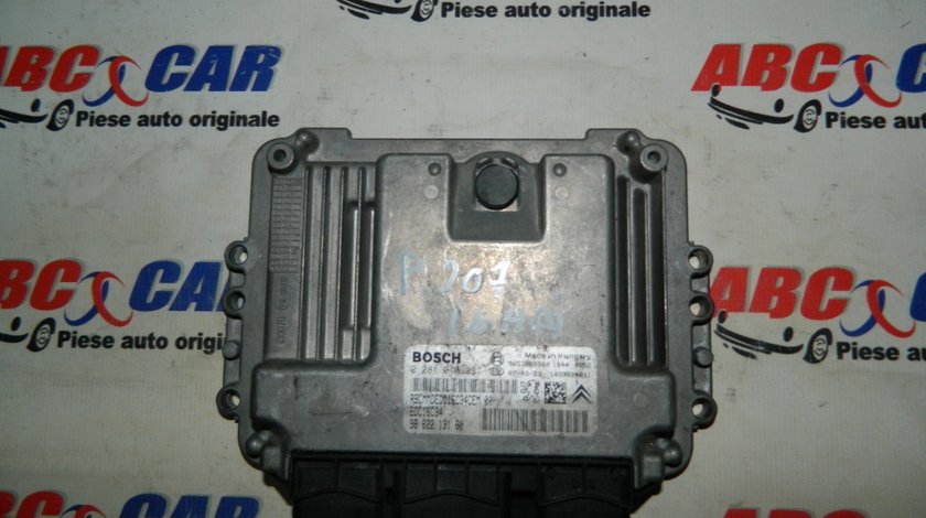 Calculator motor Peugeot 207 1.6 HDI cod: 9662213180