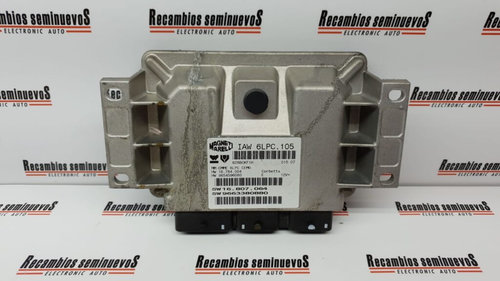 Calculator Motor PEUGEOT 207 9654596080, 16784004, 9663380880, 16807064, IAW6LPC105,