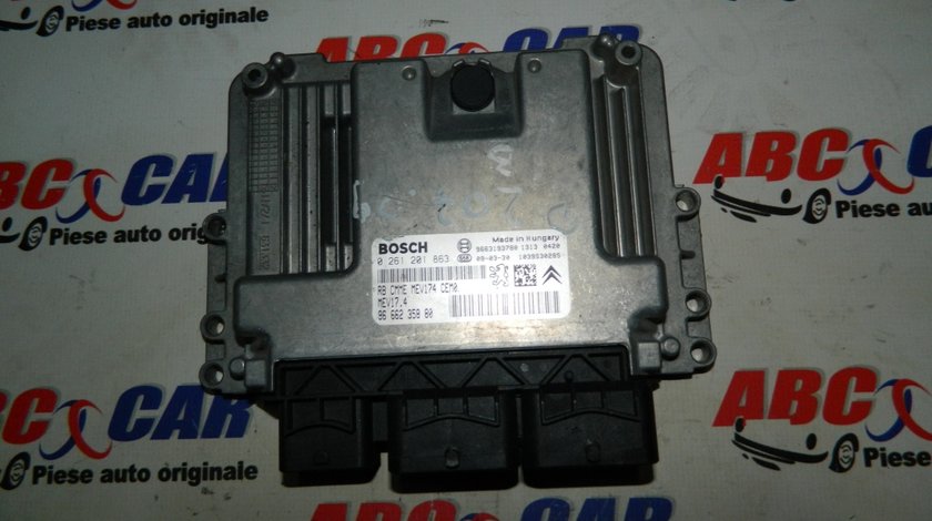 Calculator motor Peugeot 207 cod: 9666235880 model 2009