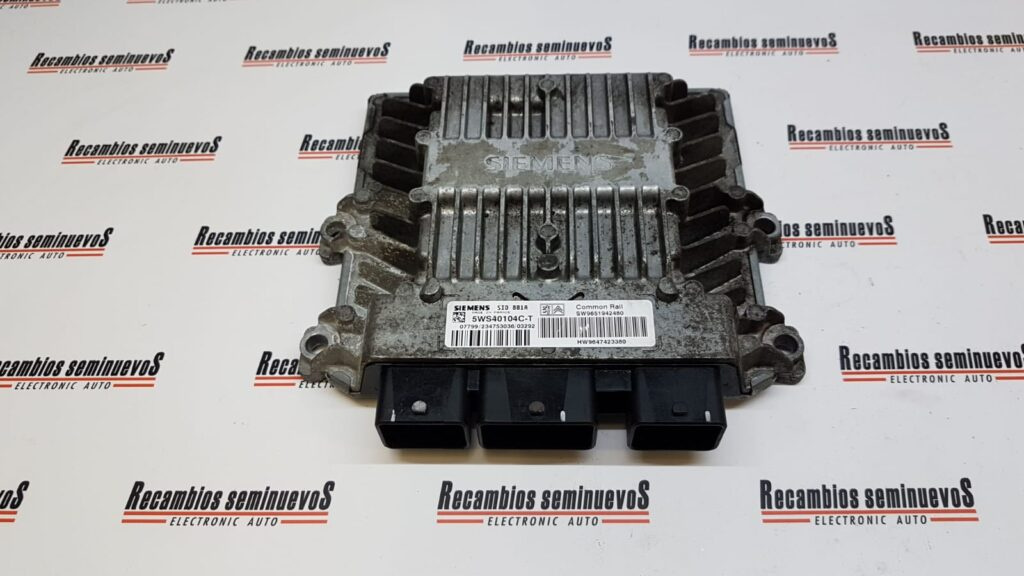 Calculator Motor PEUGEOT 307, 5WS40104CT, SID801A, 9651942480,9647423380,