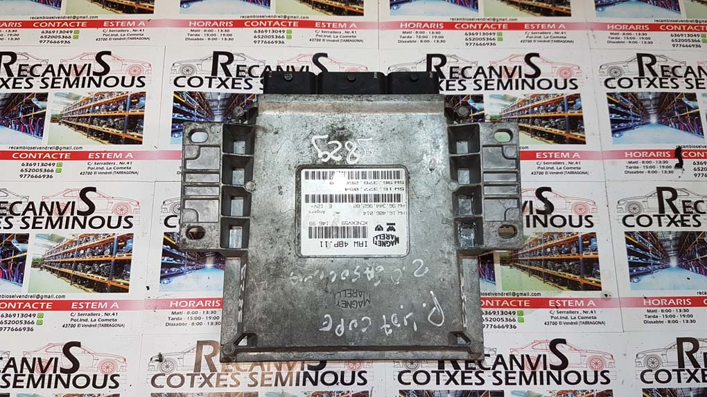 Calculator Motor PEUGEOT 406 96. 344. 962. 80 / 96 344 962 80 / 9634496280 / 16.406.014 / 16 406 014 / 16406014 / 9637826080 / 16377054 / IAW 48P.11 / IAW 48P 11 / IAW48P1196. 344. 962. 80 / 96 344 962 80 / 9634496280 / 16.406.014 / 16 406 014 / 1640