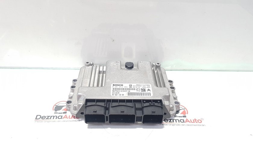 Calculator motor, Peugeot 407, 1.6 hdi, 9HZ, cod 9662213380, 0281012984 (id:275648)