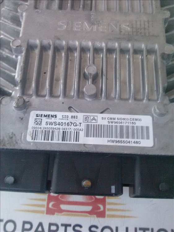 Calculator motor PEUGEOT 407 2.0 HDI an fabr. 2006