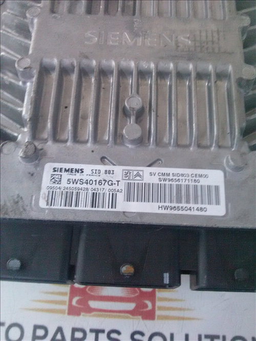 Calculator motor PEUGEOT 407 2.0 HDI an fabr. 2006