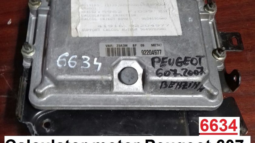 Calculator motor Peugeot 607