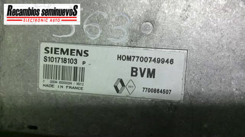 Calculator Motor RENAULT 19 S101718103 P / S101718103P / HOM 7700749946 / HOM7700749946 / 7700864507...