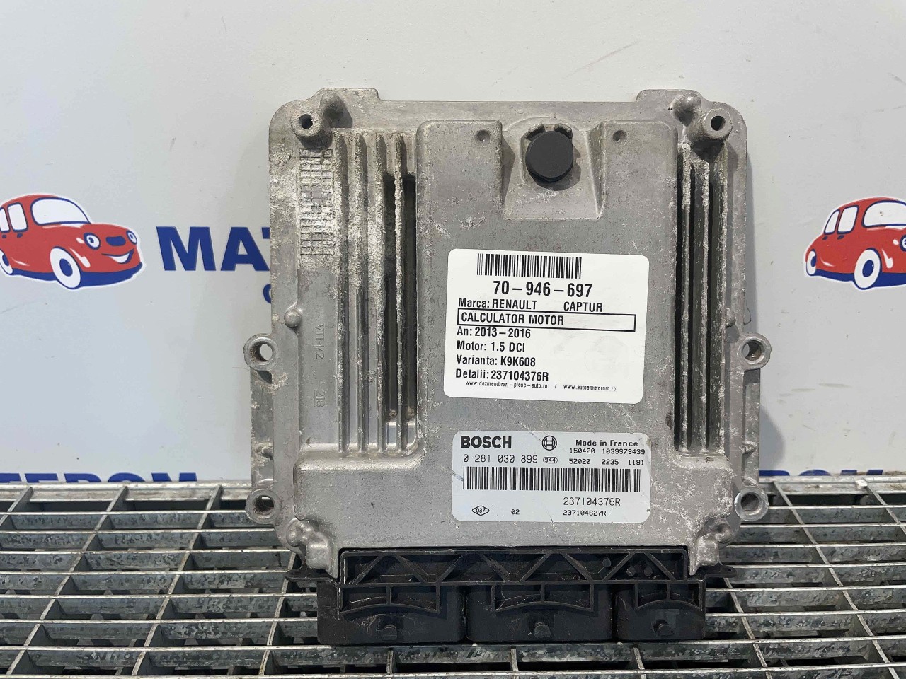 CALCULATOR MOTOR RENAULT CAPTUR 1.5 DCI 
