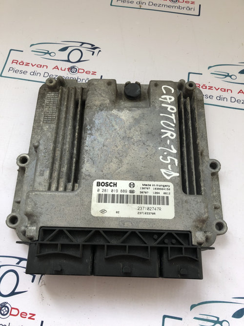 Calculator motor Renault Captur 1.5 Motorina 2015, 237102747R