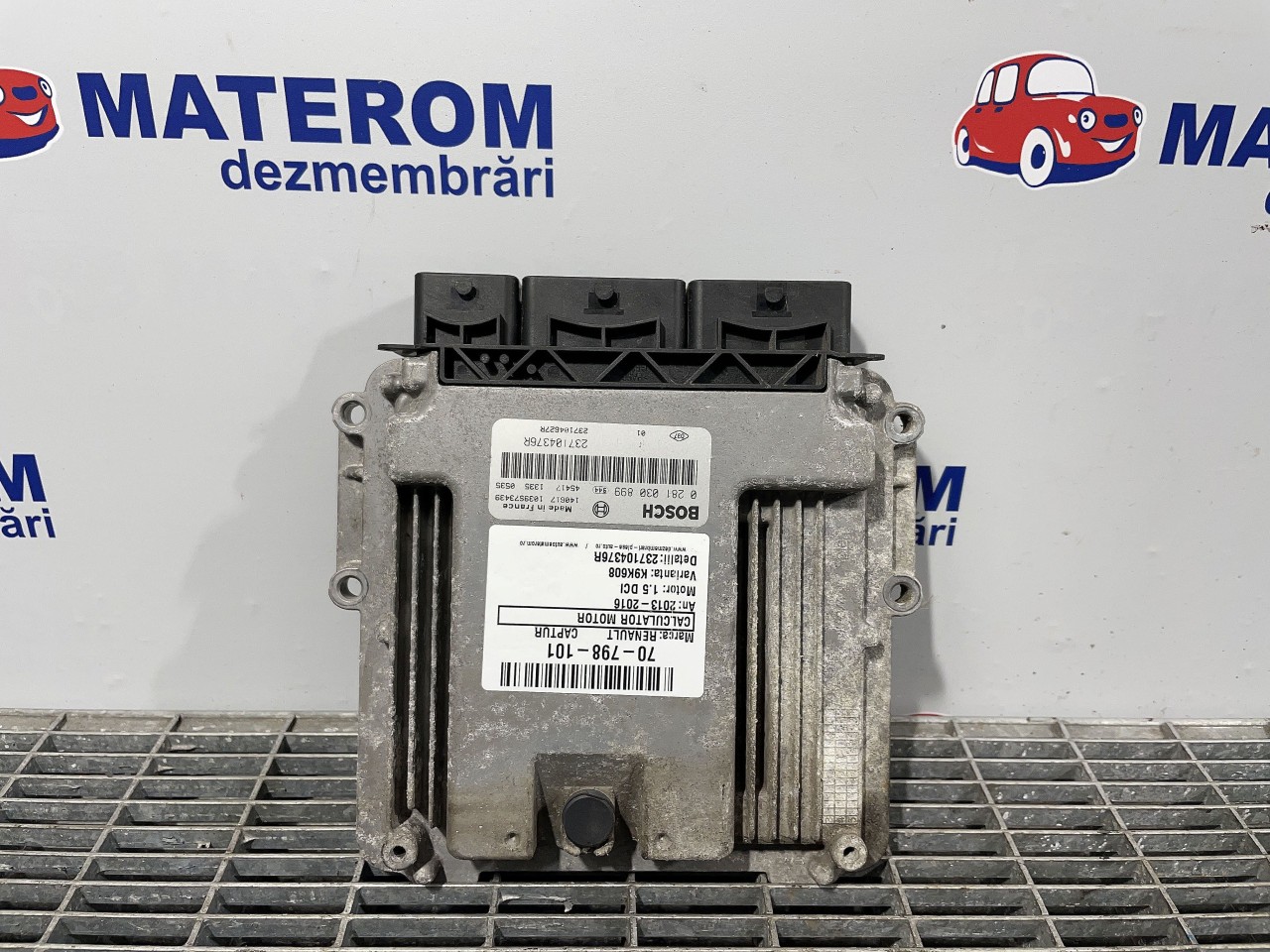 CALCULATOR MOTOR RENAULT CAPTUR CAPTUR 1.5 DCI - (2013 2016)