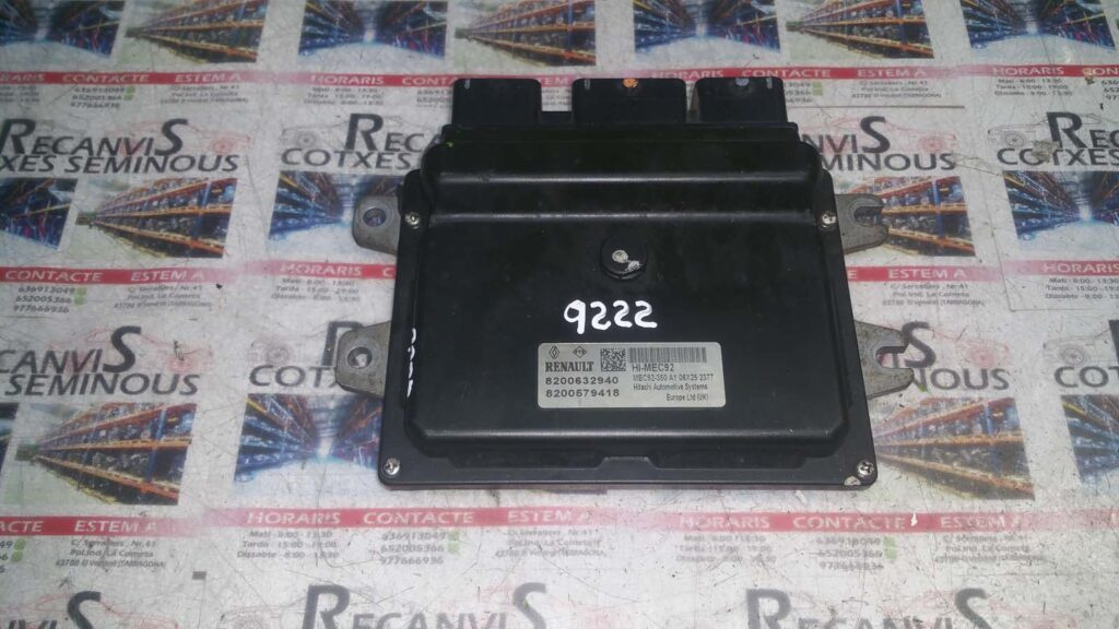 Calculator Motor RENAULT CLIO 8200632940 / 8200579418 / MEC92-350 / MEC92 350 / MEC923508200632940 / 8200579418 / MEC92-350 / MEC92 350 / MEC92350
