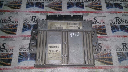 Calculator Motor RENAULT ESPACE 3 8200158443 / 8200045893 / 21646437-7 / 21646437 7 / 21646437782001...