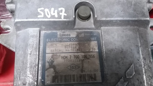 Calculator Motor RENAULT KANGOO R04080009 B / R04080009B / HOM 7 700 104 956 / HOM7700104956 / 77001...