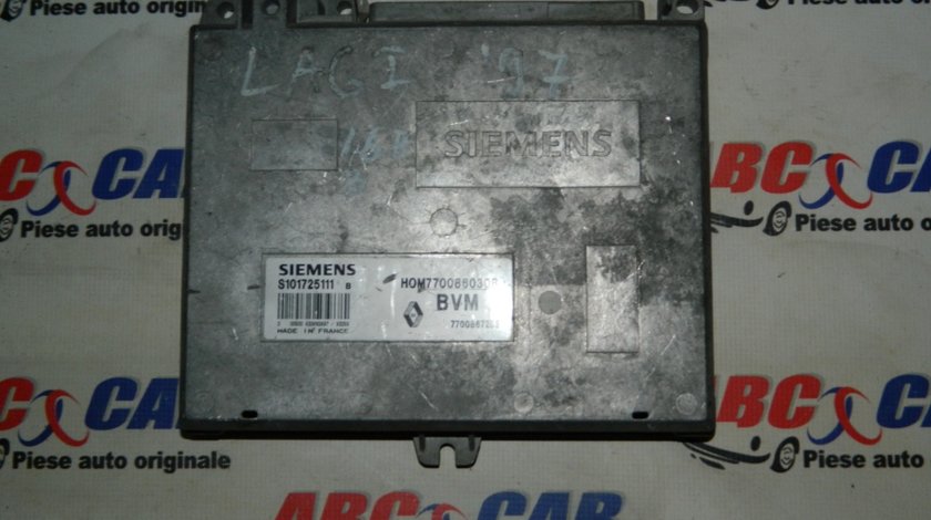 Calculator motor Renault Laguna 1 1.6 benzina cod: 7700867285 model 1997