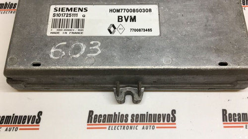 Calculator Motor RENAULT LAGUNA S101725111 Q / S101725111Q / HOM 7700860308 / HOM7700860308 / 770087...