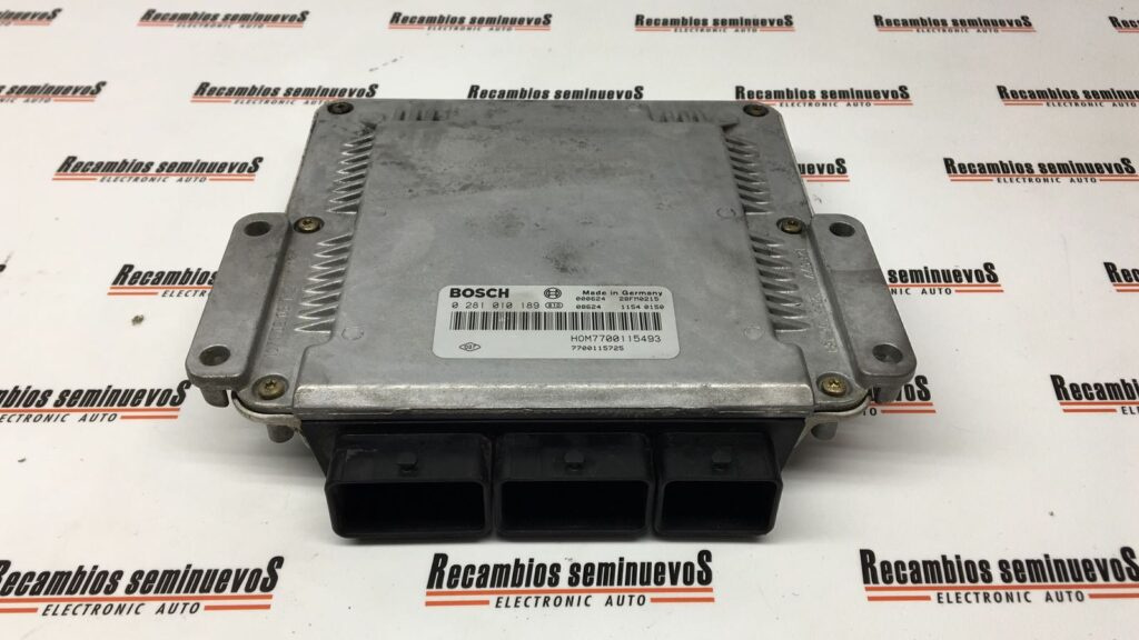Calculator Motor RENAULT MEGANE, 0281010189, HOM 7700115493, 7700115725,