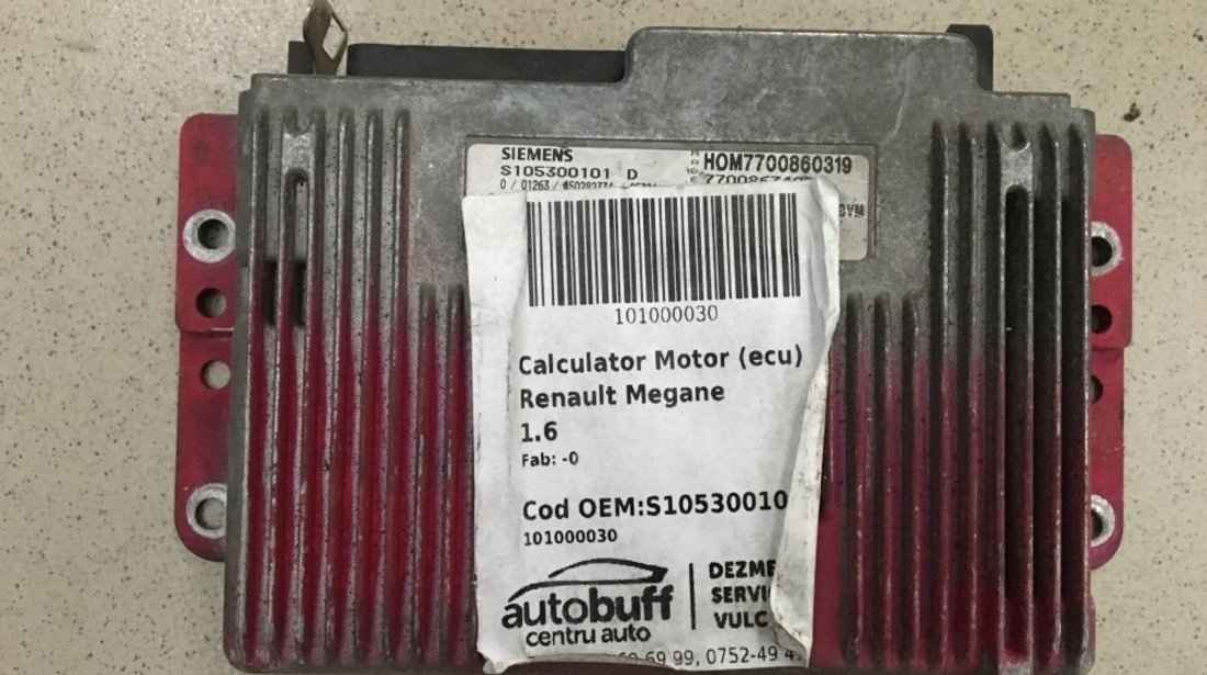 CALCULATOR MOTOR RENAULT MEGANE 1.6i