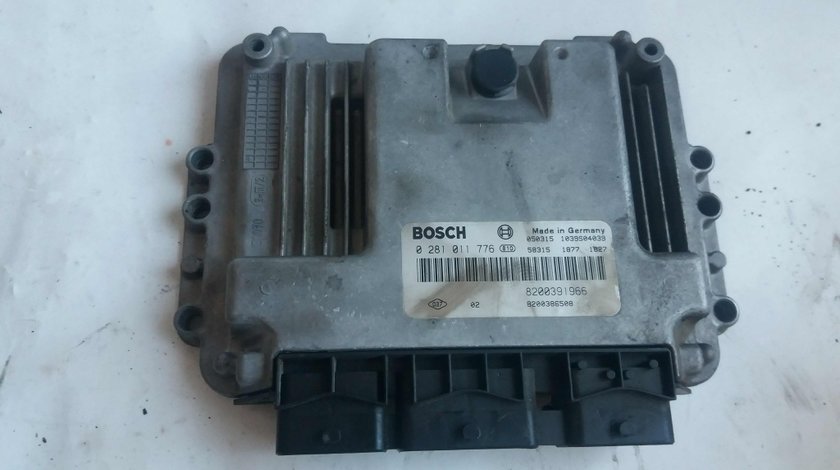 Calculator motor renault megane 2 1.9 dci 8200391966 0281011776