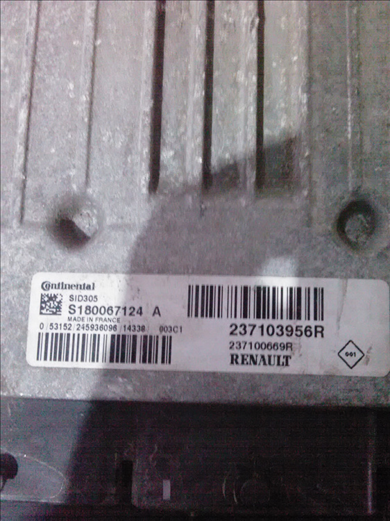 Calculator motor RENAULT MEGANE 3 1.5 DCI 2015
