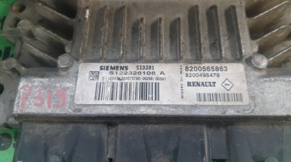 Calculator motor Renault Megane II (2003-2008) 8200565863