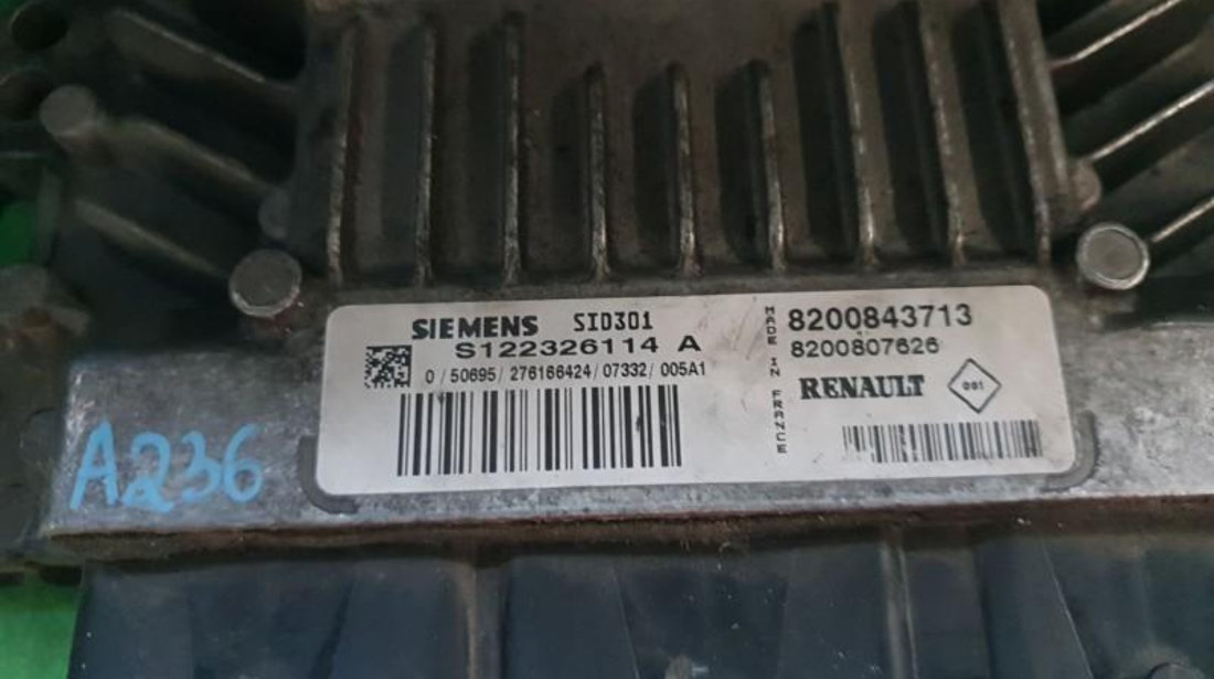 Calculator motor Renault Megane II (2003-2008) s122326114a