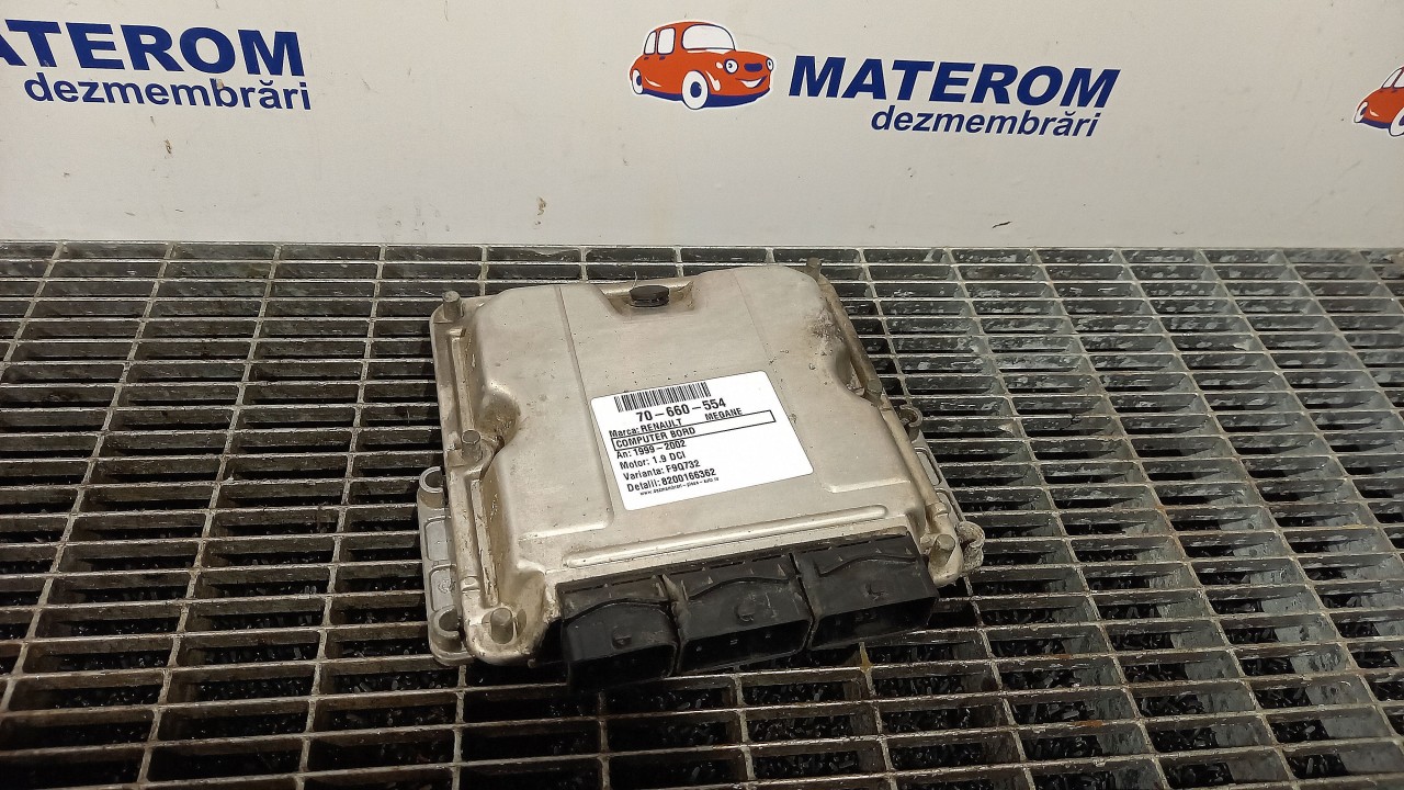CALCULATOR MOTOR RENAULT MEGANE MEGANE 1.9 DCI - (1999 2002)