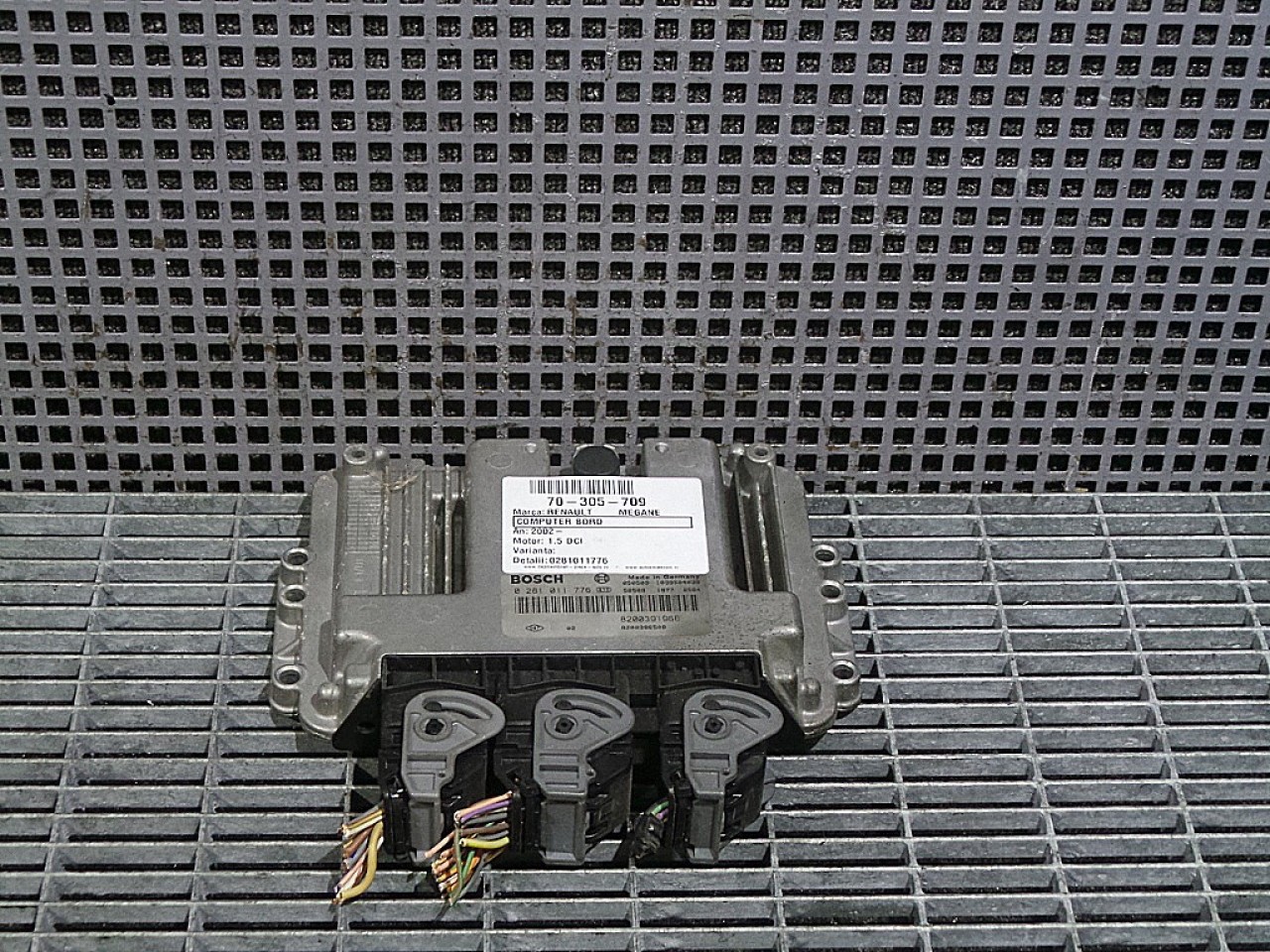 CALCULATOR MOTOR RENAULT MEGANE MEGANE 1.9 DCI - (2002 2005)