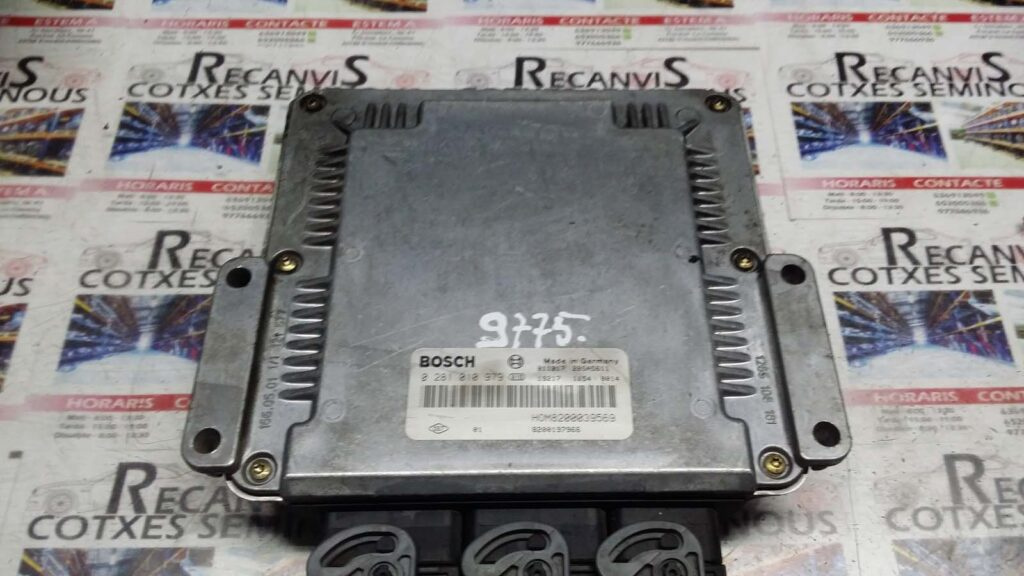 Calculator Motor RENAULT MEGANE SCENIC, 0281010979, HOM 8200039569, 8200197966,