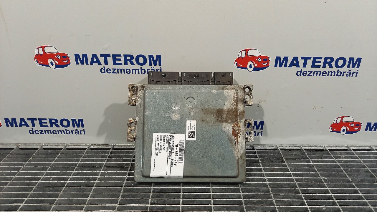 CALCULATOR MOTOR RENAULT SCENIC 1.5 DCI - (2009 2013)