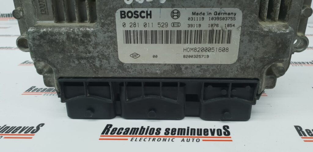 Calculator Motor RENAULT TRAFIC, 0281011529, 8200051608, 8200325719