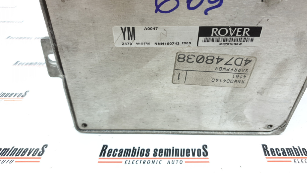 Calculator Motor ROVER 25 NNN100743,