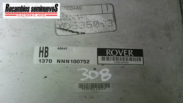 Calculator Motor ROVER 25 NNN100752NNN100752