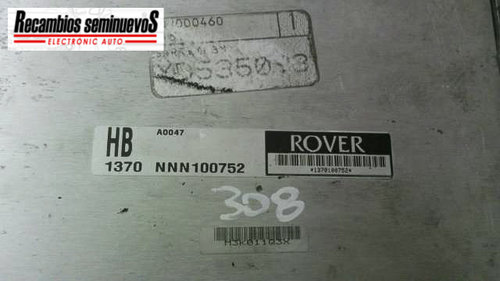 Calculator Motor ROVER 25 NNN100752NNN100752