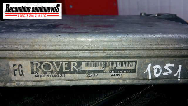 Calculator Motor ROVER ROVER 200 MKC104031MKC104031