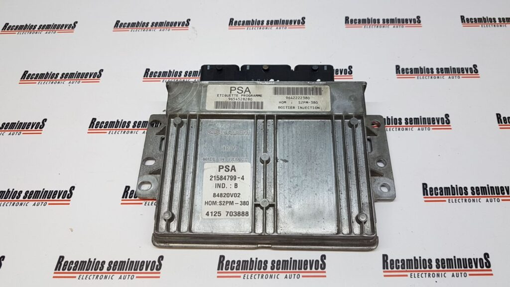 Calculator Motor SAGEM CITROEN C3 9654528280 / IND B / INDB / 9642222380 / HOM S2PM-380 / HOM S2PM 380 / HOMS2PM380 / 21584799-4 / 21584799 4 / 215847994 / 84820V029654528280 / IND B / INDB / 9642222380 / HOM S2PM-380 / HOM S2PM 380 / HOMS2PM380 / 21