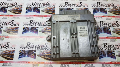Calculator Motor SAGEM PEUGEOT 306 9629372780 / 21626034-9 / 21626034 9 / 216260349 / SL96 4 / SL964...