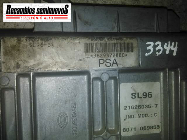 Calculator Motor SAGEM PEUGEOT 406 9629372880 / SL96 3 / SL963 / 21626035-7 / 21626035 7 / 2162603579629372880 / SL96 3 / SL963 / 21626035-7 / 21626035 7 / 216260357