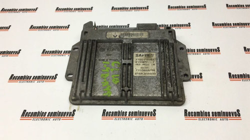 Calculator Motor SAGEM RENAULT CLIO 7700112764 / 21652511-7 / 21652511 7 / 216525117 / HOM 770086829...