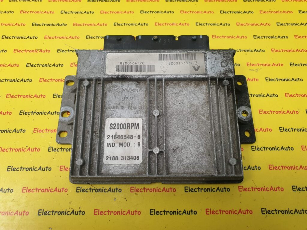 Calculator Motor SAGEM RENAULT LAGUNA 2 GRANDTOUR 8200164728 / 21646548 6 / 216465486 / 82001538378200164728 / 21646548 6 / 216465486 / 8200153837