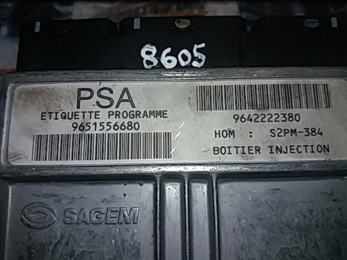 Calculator Motor SANDEN CITROEN C2 9651556680 / 96 422 223 80 / 9642222380 / HOM S2PM-384 / HOM S2PM...