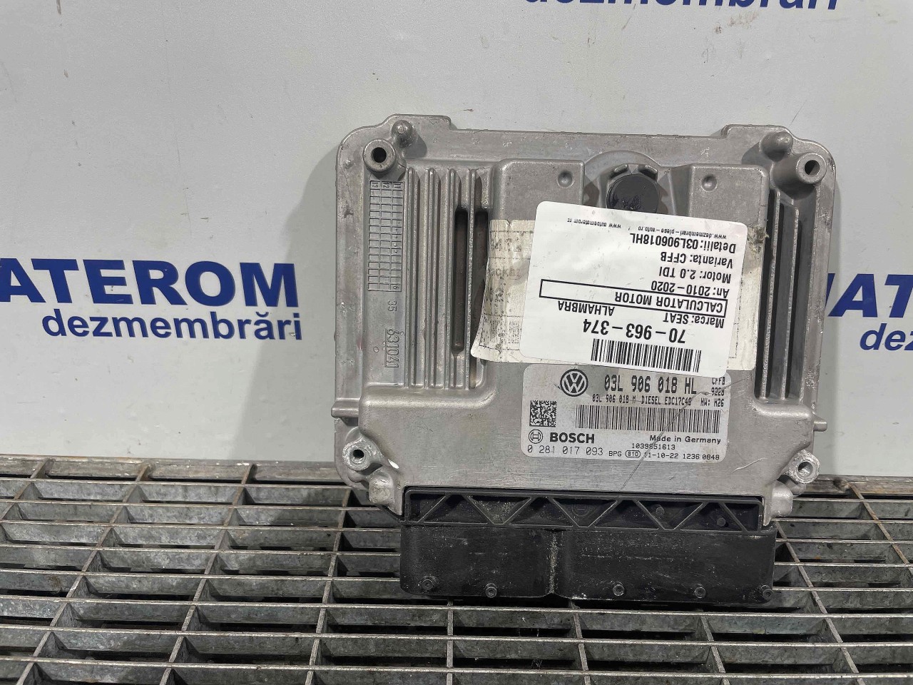 CALCULATOR MOTOR SEAT ALHAMBRA ALHAMBRA 2.0 TDI - (2010 2020)