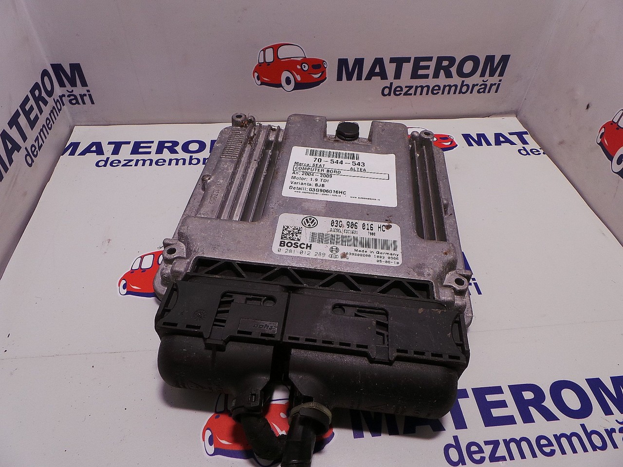 CALCULATOR MOTOR SEAT ALTEA 1.9 TDI - (2004 2009)
