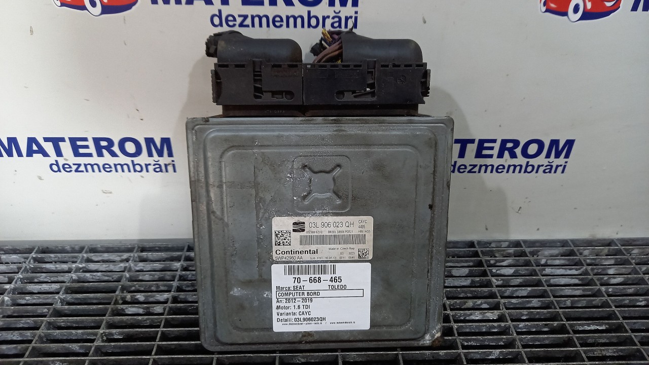 CALCULATOR MOTOR SEAT TOLEDO TOLEDO 1.6 TDI - (2012 2019)
