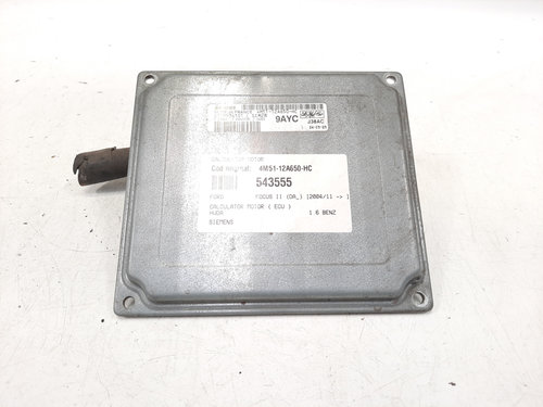 Calculator motor Siemenes, cod 4M51-12A650-HC, Ford Focus C-Max, 1.6 benz, HWDA (idi:543555)
