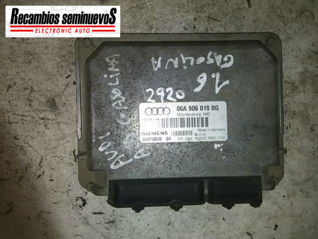 Calculator Motor SIEMENS AUDI A3 06A 906 019 BG / 06A906019BG / 5WP4859 04 / 5WP48590406A 906 019 BG / 06A906019BG / 5WP4859 04 / 5WP485904