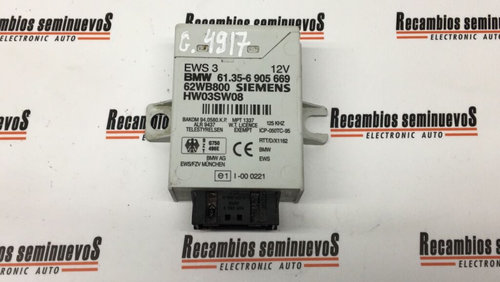 Calculator Motor SIEMENS BMW E46 61 35 6 905 669 / 61356905669 / HW03SW08 / 62WB80061 35 6 905 669 /...