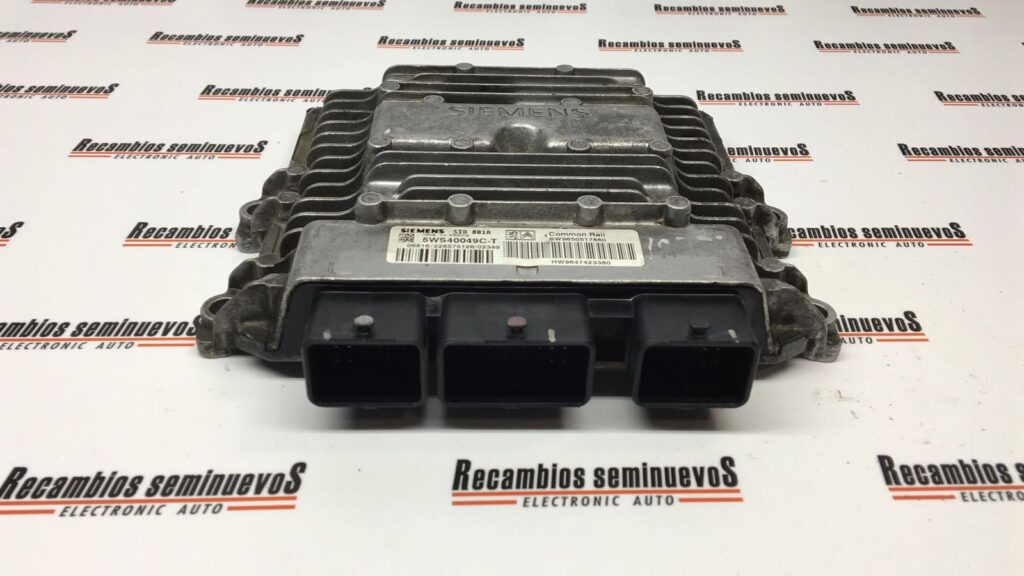 Calculator Motor SIEMENS CITROEN BERLINGO 5WS40049C T / 5WS40049CT / SID 801A / SID801A / 9650517880 / 96474233805WS40049C T / 5WS40049CT / SID 801A / SID801A / 9650517880 / 9647423380