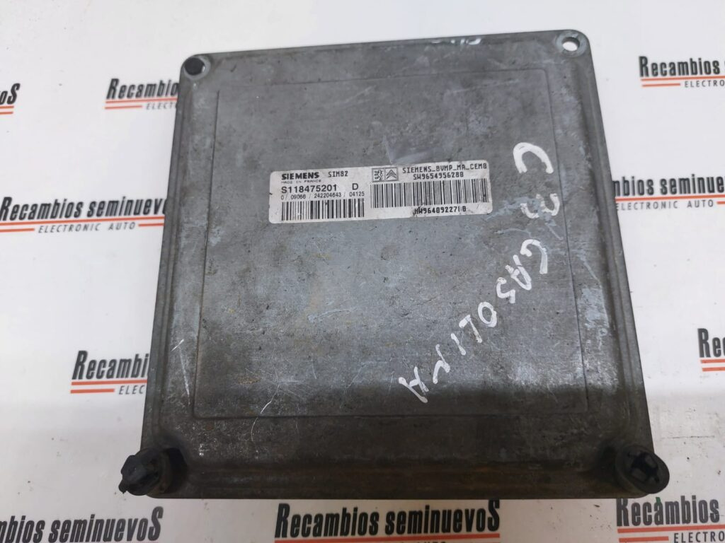 Calculator Motor SIEMENS CITROEN C3 S118475201 D / S118475201D / SIM82 / SW 9654956288 / SW9654956288 / 9640922780 / KKS118475201 D / S118475201D / SIM82 / SW 9654956288 / SW9654956288 / 9640922780 / KK