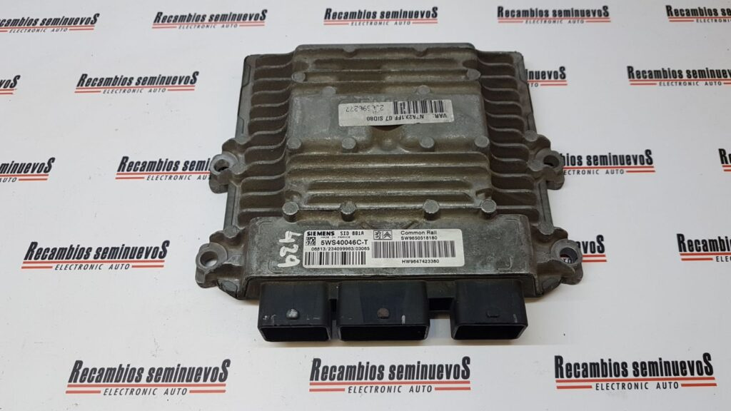 Calculator Motor SIEMENS CITROEN XSARA 5WS40046C-T / 5WS40046C T / 5WS40046CT / SID 801A / SID801A / 9650518180 / 96474233805WS40046C-T / 5WS40046C T / 5WS40046CT / SID 801A / SID801A / 9650518180 / 9647423380